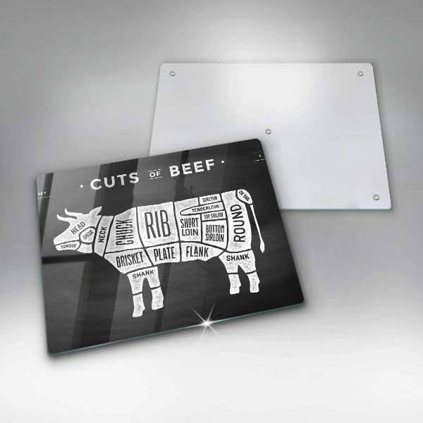 Placă protecție plita Carne de vacă vită
