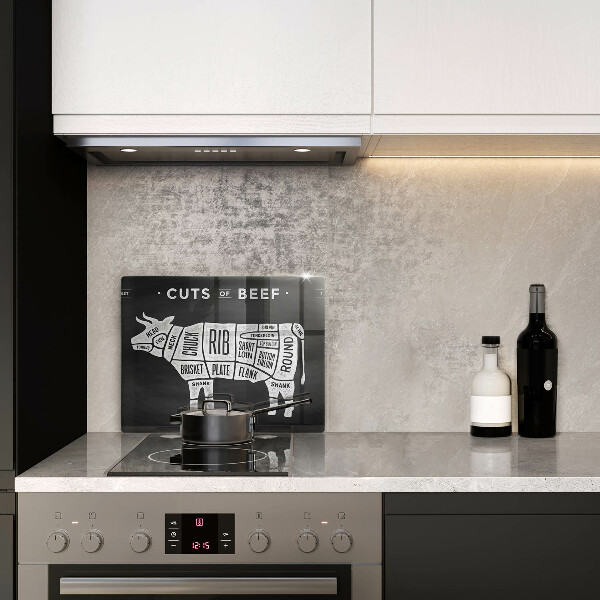 Placă protecție plita Carne de vacă vită