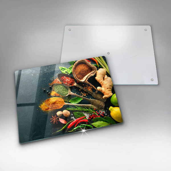 Placă protecție plita Linguri de condimente de bucătărie