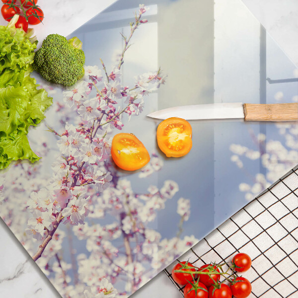 Placă protecție plita Copac înflorit