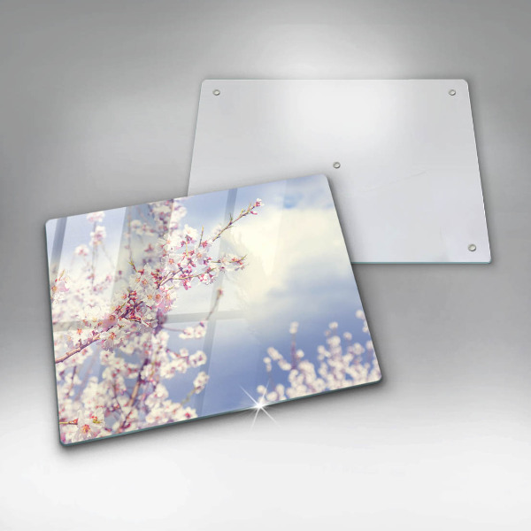 Placă protecție plita Copac înflorit