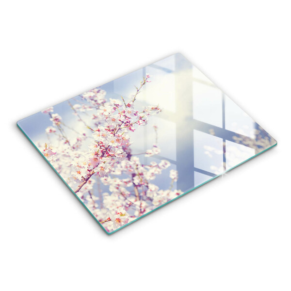 Placă protecție plita Copac înflorit