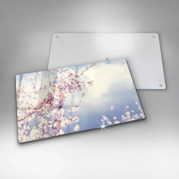 Placă protecție plita Copac înflorit