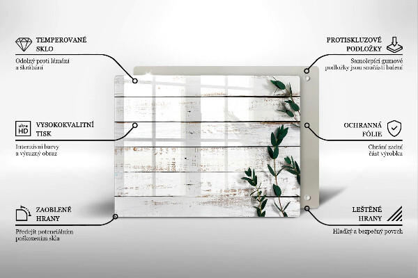 Placă protecție plita Scânduri și frunze vechi