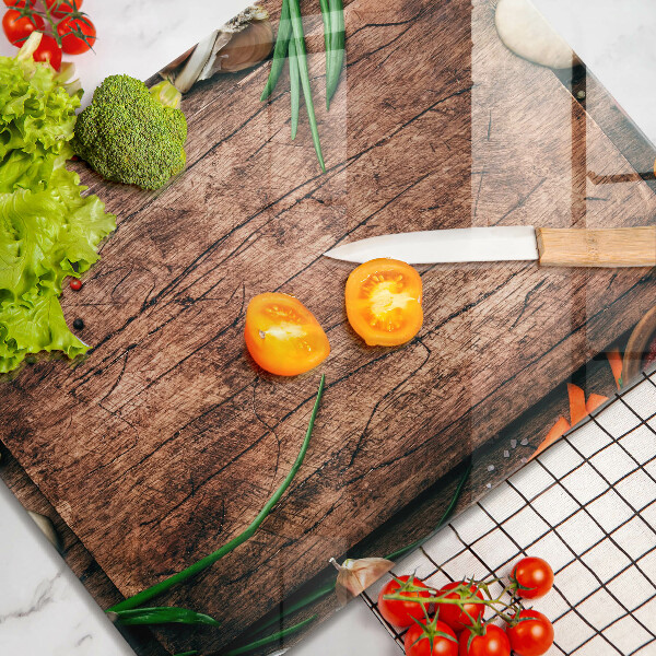 Placă protecție plita Tabla de bucatarie din lemn