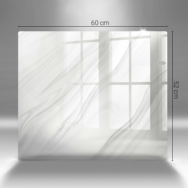 Placă sticla protectie aragaz Marmură delicată