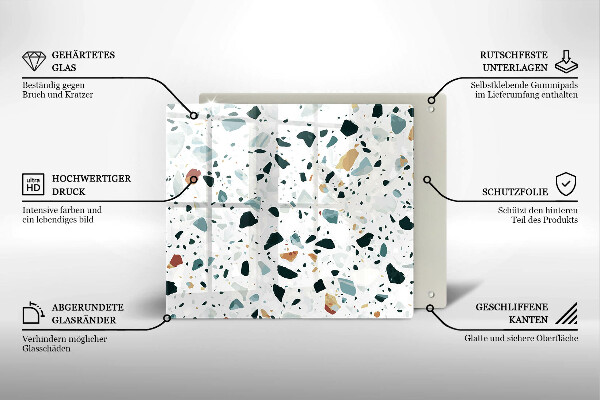 Placă sticla protectie aragaz Gresie usoara