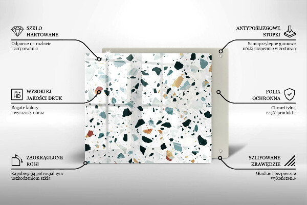 Placă sticla protectie aragaz Gresie usoara