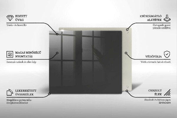 Placă protecție plita Culoare gri