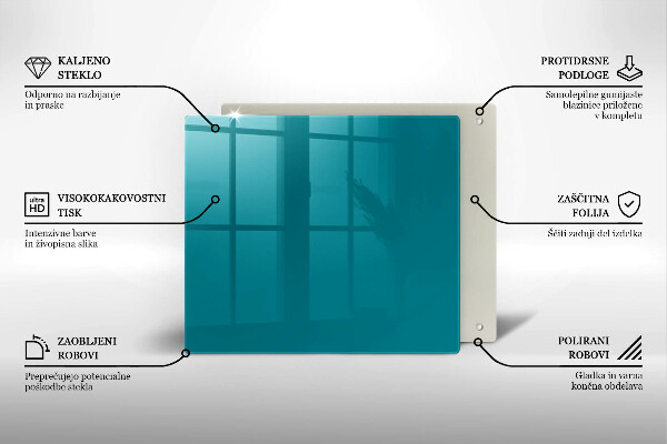 Placă protecție plita Turcoaz