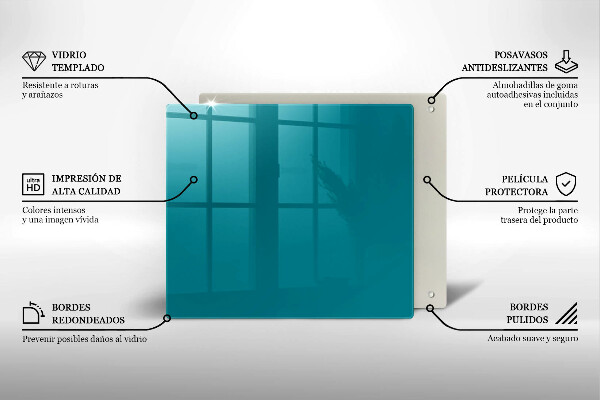 Placă protecție plita Turcoaz