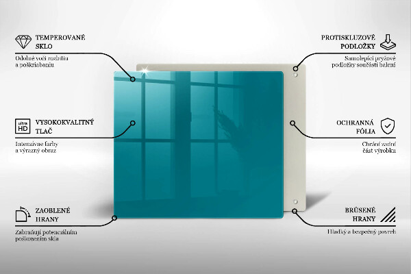 Placă protecție plita Turcoaz