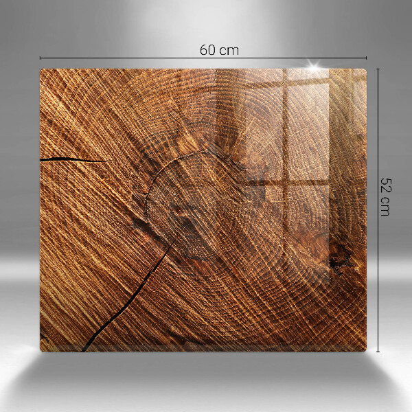 Placă protecție plita Structura din lemn