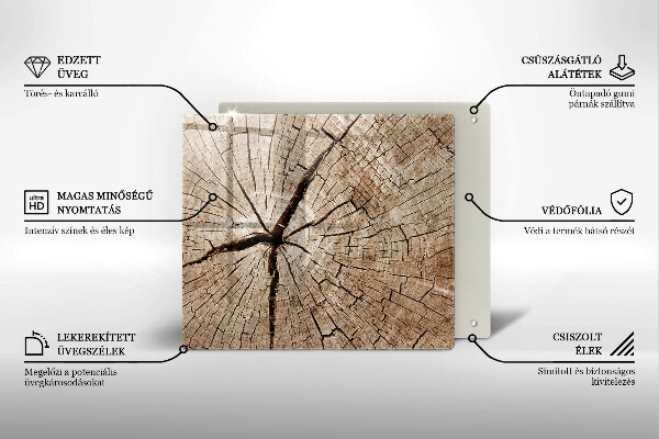 Placă protecție plita Secțiune transversală a unui copac