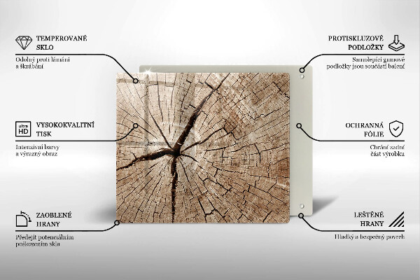 Placă protecție plita Secțiune transversală a unui copac