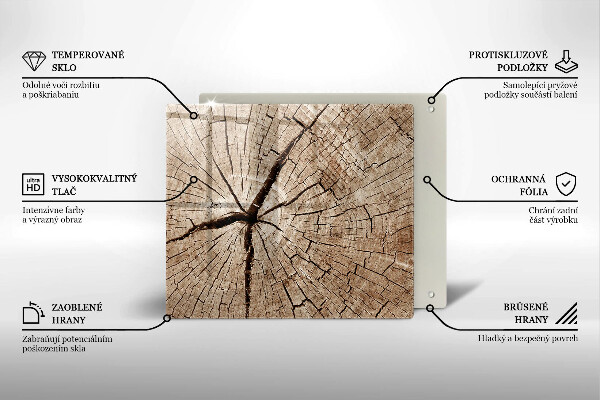 Placă protecție plita Secțiune transversală a unui copac