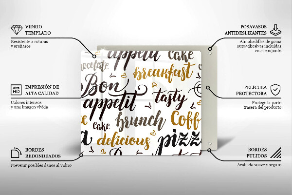 Placă protecție plita Bon appetit