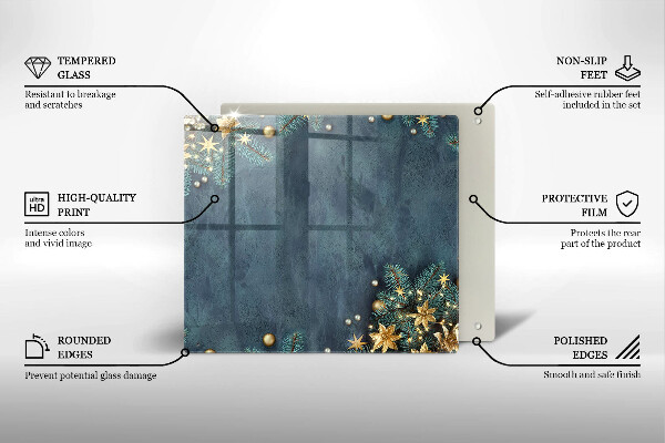 Placă protecție plita Decorațiuni de crăciun