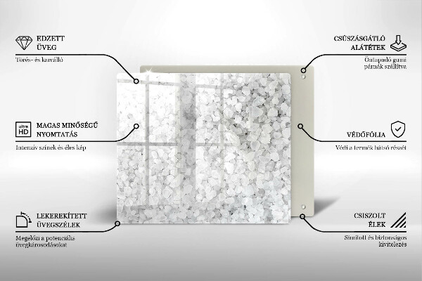 Placă protecție plita Cristale de sare