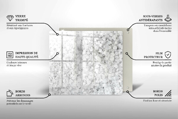 Placă protecție plita Cristale de sare