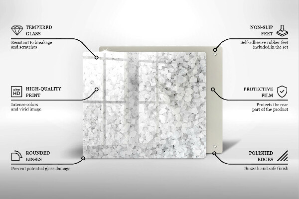 Placă protecție plita Cristale de sare