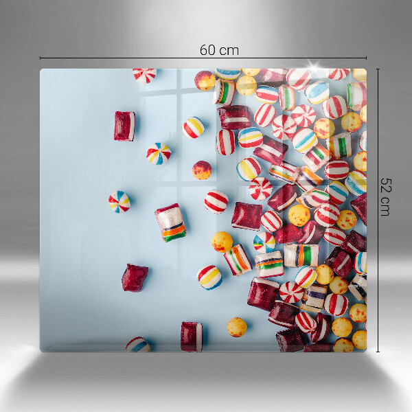 Placă protecție plita Bomboane colorate