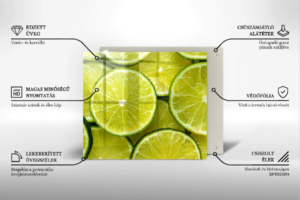 Placă protecție plita Felii de lime