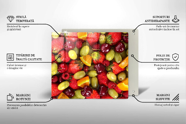 Placă protecție plita Fructe de vară