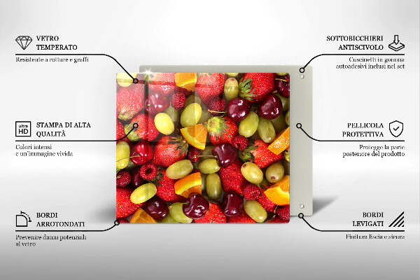 Placă protecție plita Fructe de vară
