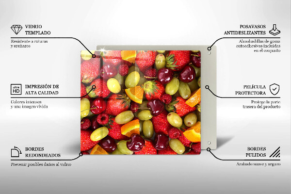 Placă protecție plita Fructe de vară