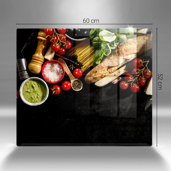 Placă protecție plita Ingrediente și condimente italiene