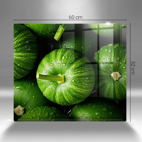 Placă de protecție pentru aragaz Dovleci verzi