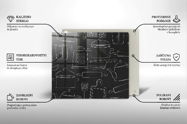 Placă de protecție pentru aragaz Accesorii de bucătărie din desene animate