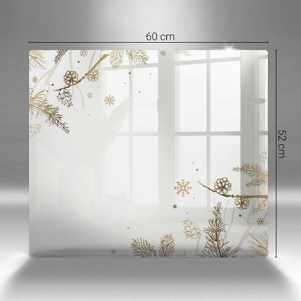 Placă protecție plita Decoratiuni de iarna