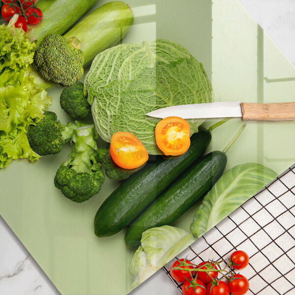 Placă protecție plita Fructe și legume verzi