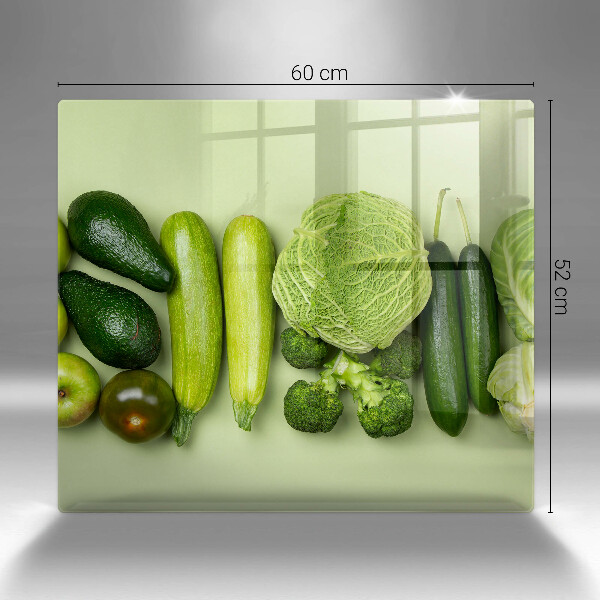 Placă protecție plita Fructe și legume verzi