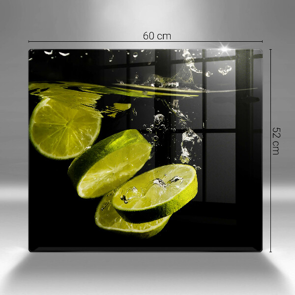 Placă sticla protectie aragaz Tei în apă