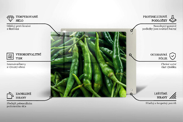 Placă sticla protectie aragaz Păstăi de mazăre