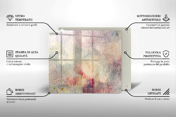 Placă protecție plita Vopsea textura de fundal