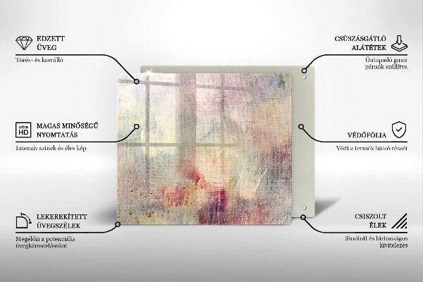 Placă protecție plita Vopsea textura de fundal