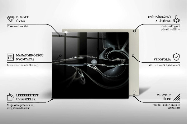 Placă protecție plita Abstracția modernă