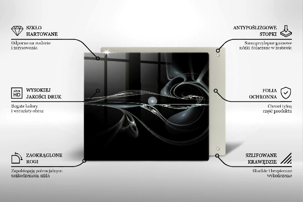 Placă protecție plita Abstracția modernă