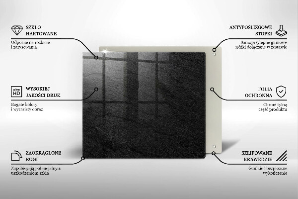 Placă sticla protectie aragaz Textura de piatră