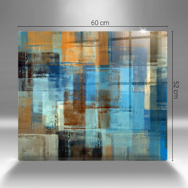 Placă protecție plita Fundal pictat