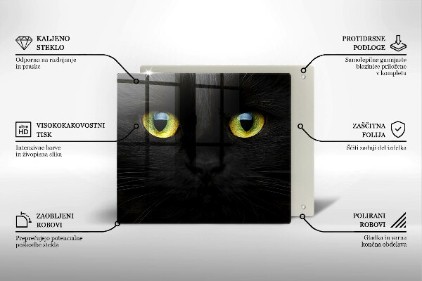 Placă protecție plita Ochi de pisică de animale