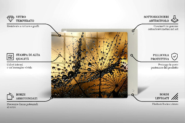 Placă protecție plita Rouă și păpădie