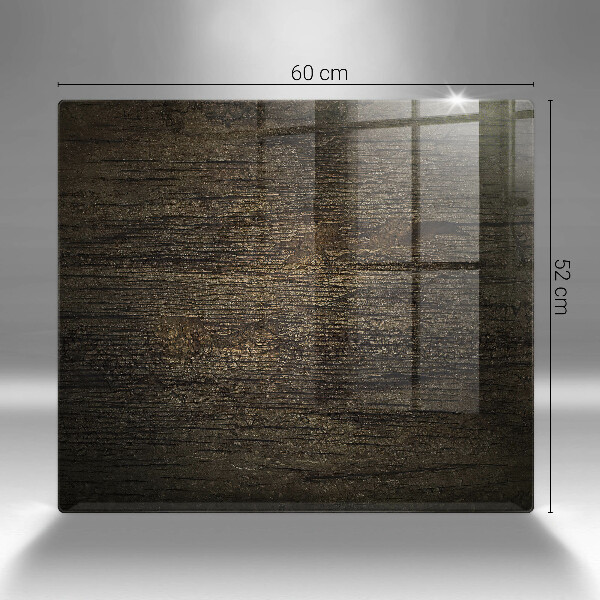 Placă protecție plita Textura scoarță de lemn