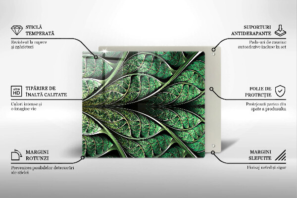 Placă protecție plita Structura nervurii frunzei