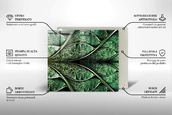 Placă protecție plita Structura nervurii frunzei