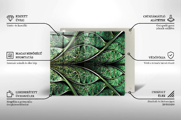 Placă protecție plita Structura nervurii frunzei